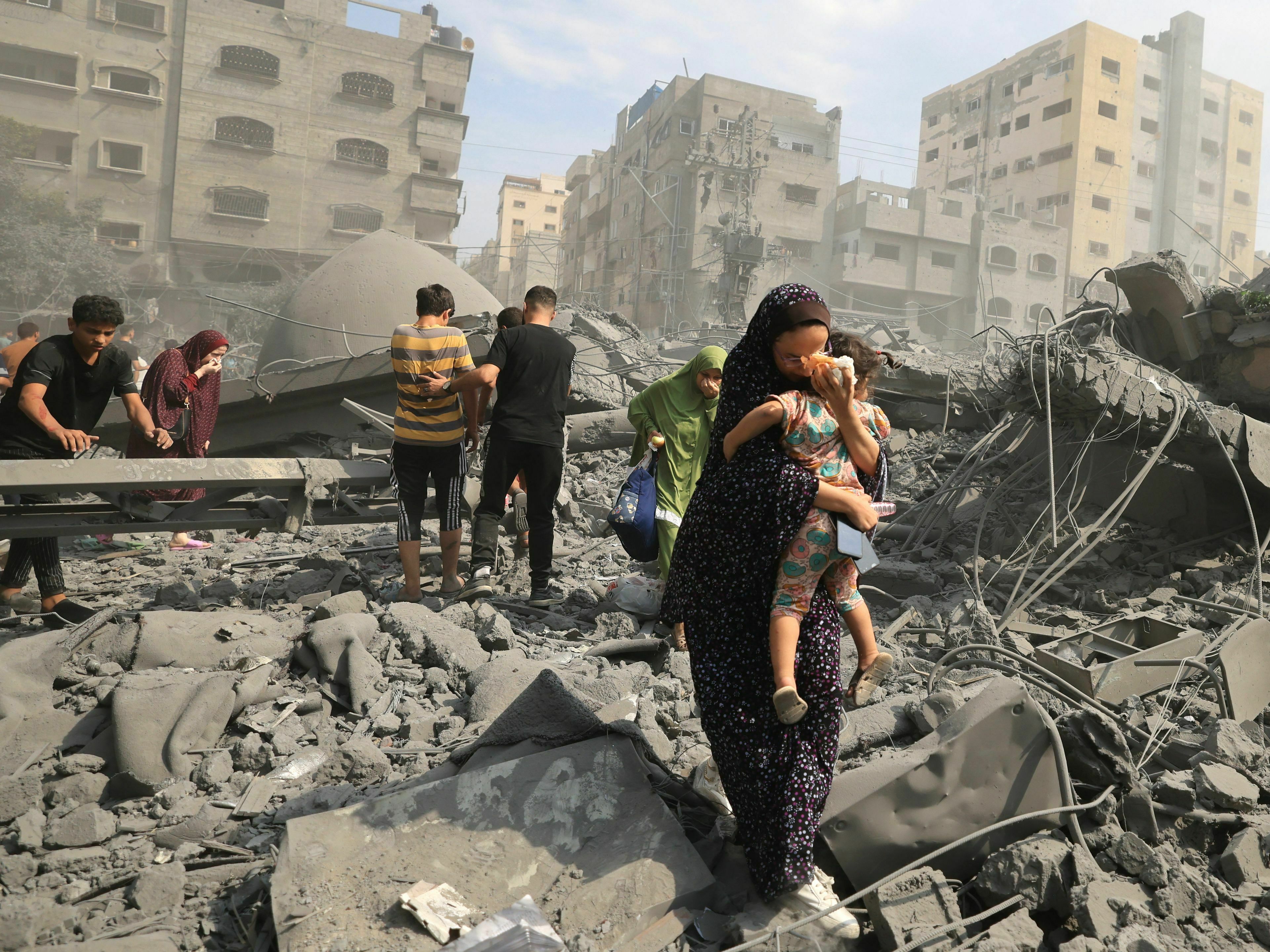 Rebuilding efforts in Gaza